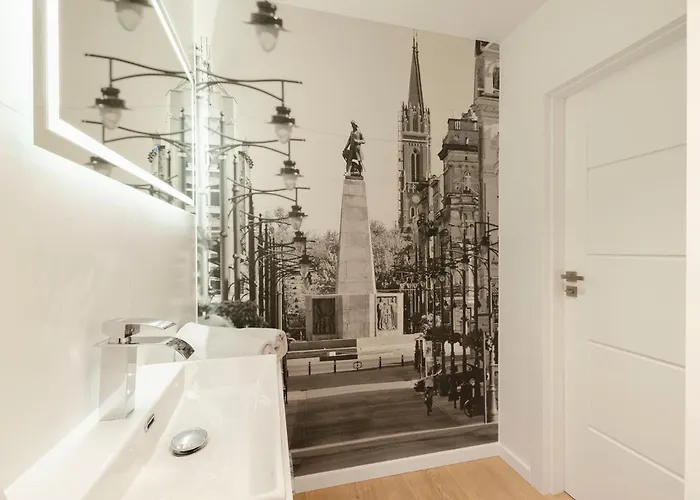 Centrum Wigury Dostep Na Kod Blisko Galeria Lodzka Piotrkowska Szary Apartmán Lodž